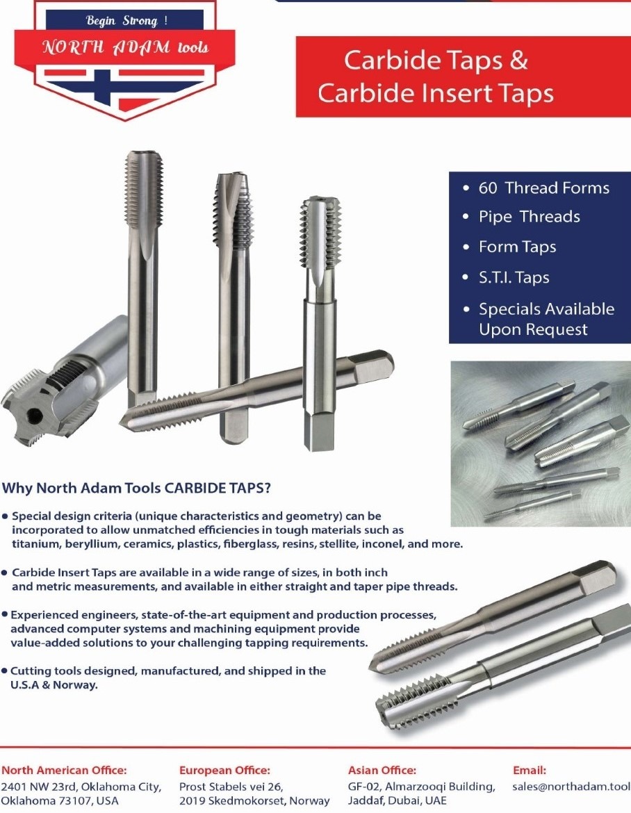 Carbide Taps Flyer
